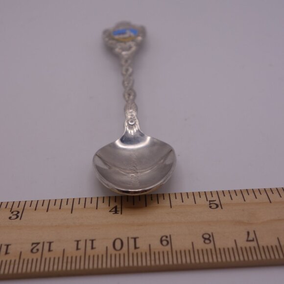 Tadoussac Quebec Silver Plated Japan Souvenir Spoon - Picture 3 of 15